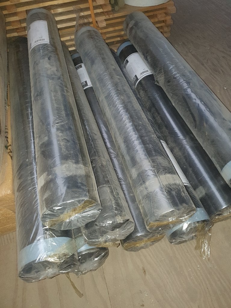 BelgaClima Belgaroof onderdakfolie -9 rollen - 675m² - nieuw, Doe-het-zelf en Bouw, Ophalen, Kunststof, Zwart, Overige typen