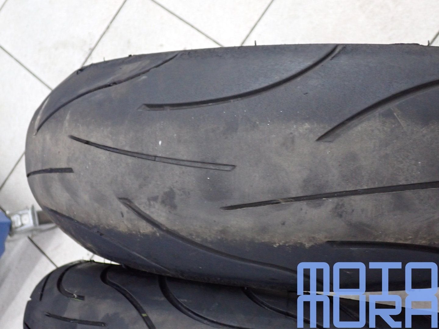 Jeu de pneus Michelin Pilot Power 2CT 180/55ZR17 120/70ZR17M, Motos, -, Utilisé, -, -