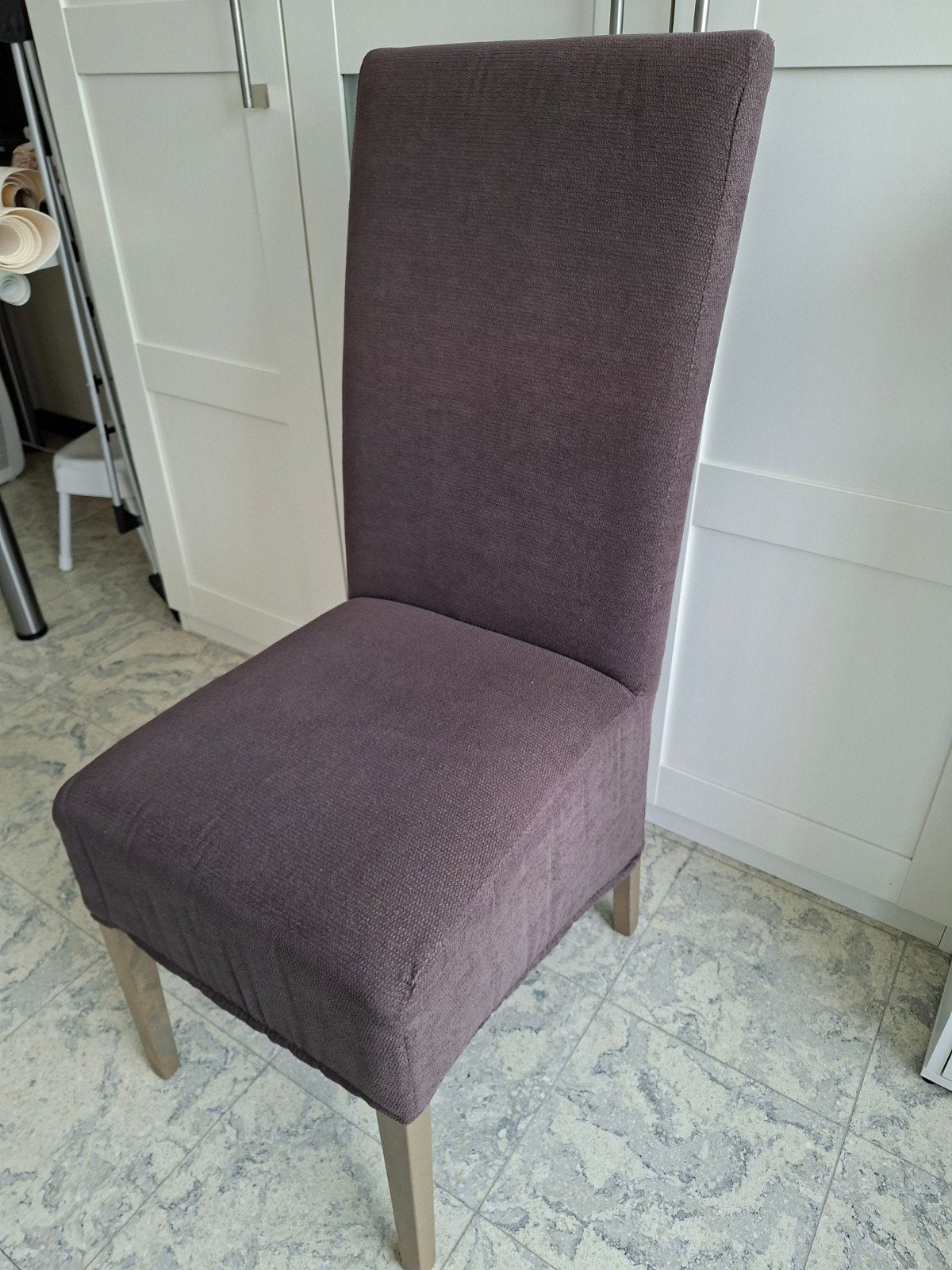 set van 6 eetkamerstoelen, Ophalen