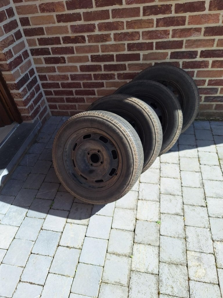 4 jantes en tôle Citroën C3, 15 pouces, 4 Saisons, Enlèvement, Jante(s)