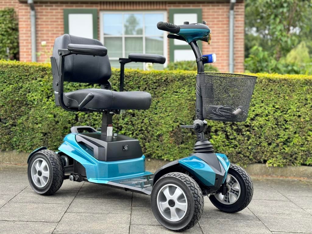 Scooter électrique Pliable L&M ViVo Scootmobiel voiturette, Enlèvement ou Envoi, Pliant, Comme neuf, Fauteuil roulant électrique