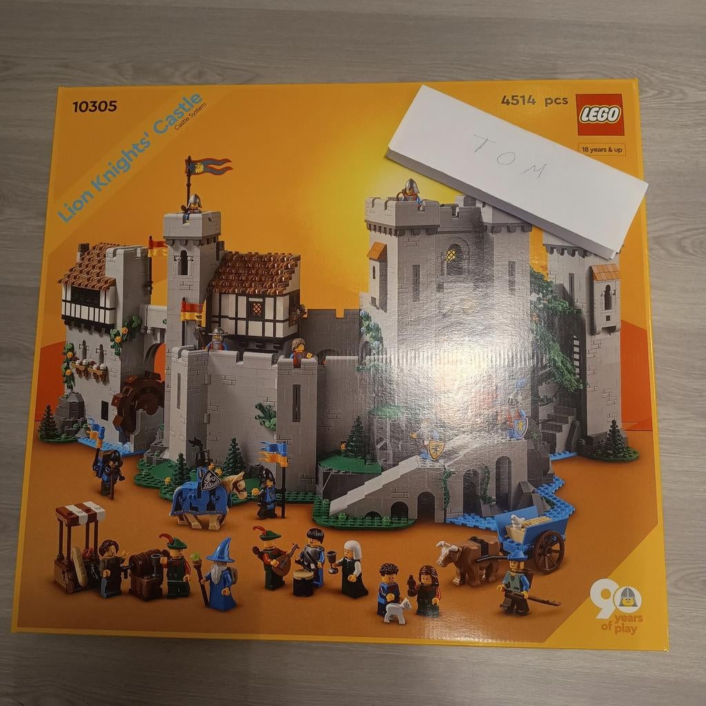 Lego 10305 lion knight castle, Enlèvement