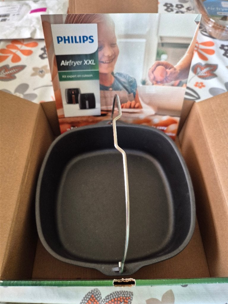 Philips Airfryer XXL moule de cuisson & accessoires, Enlèvement ou Envoi, Utilisé, Friteuse à air
