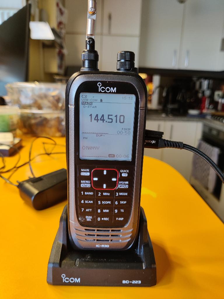Icom IC-R30 ontvanger, Telecommunicatie, Zenders en Ontvangers, Ophalen of Verzenden, Nieuw, Ontvanger