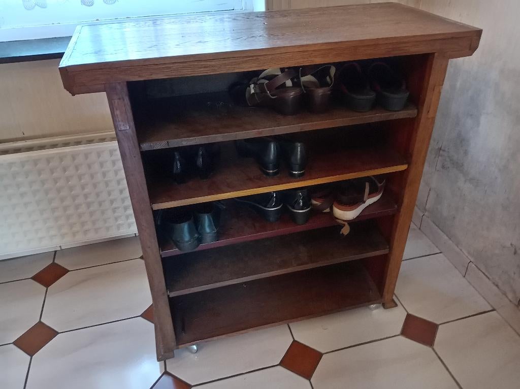 Meuble à chaussures, Maison & Meubles, Enlèvement, Comme neuf, Ancien tête de lion