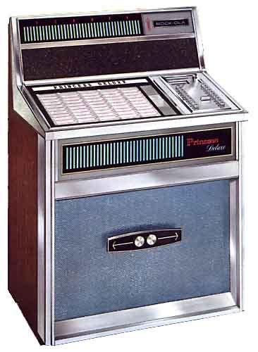 gezocht ruiten voor een Rock-Ola 435 Princess Deluxe jukebox, Collections, Machines | Jukebox, Enlèvement, Utilisé, 1960 à 1970