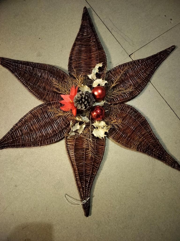 Grote Kerstster 90cm -kan staand of ophangen gebruik, Diversen, Ophalen
