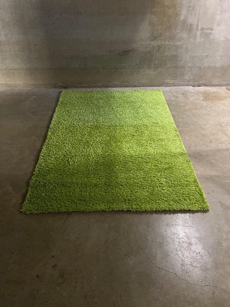 Groen tapijt, Huis en Inrichting, 100 tot 150 cm, Ophalen of Verzenden, Zo goed als nieuw, 150 tot 200 cm