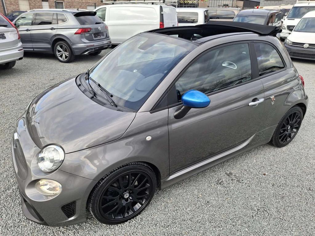 Abarth 595 Pista 1.4 cabriolet (bj 2022, automaat), Automaat, 4 zetels, Stof, Gebruikt