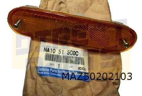 Mazda MX-5 reflector Links zijkant (in achterbumper) (oranje, Auto-onderdelen, -, Verzenden, -, Nieuw