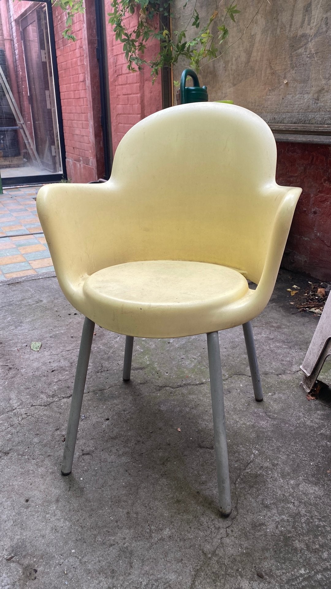 Chaises de patio, chaises de jardin, jaune clair, 8 pièces, Maison & Meubles, Enlèvement, Comme neuf