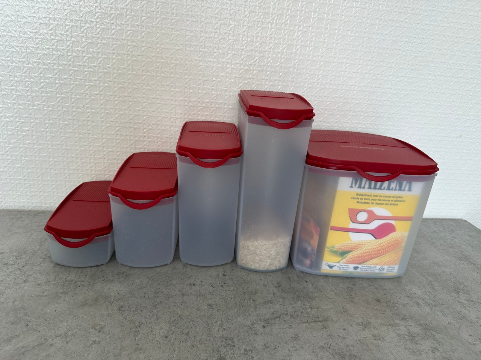 22 delige tupperware, Enlèvement, Comme neuf
