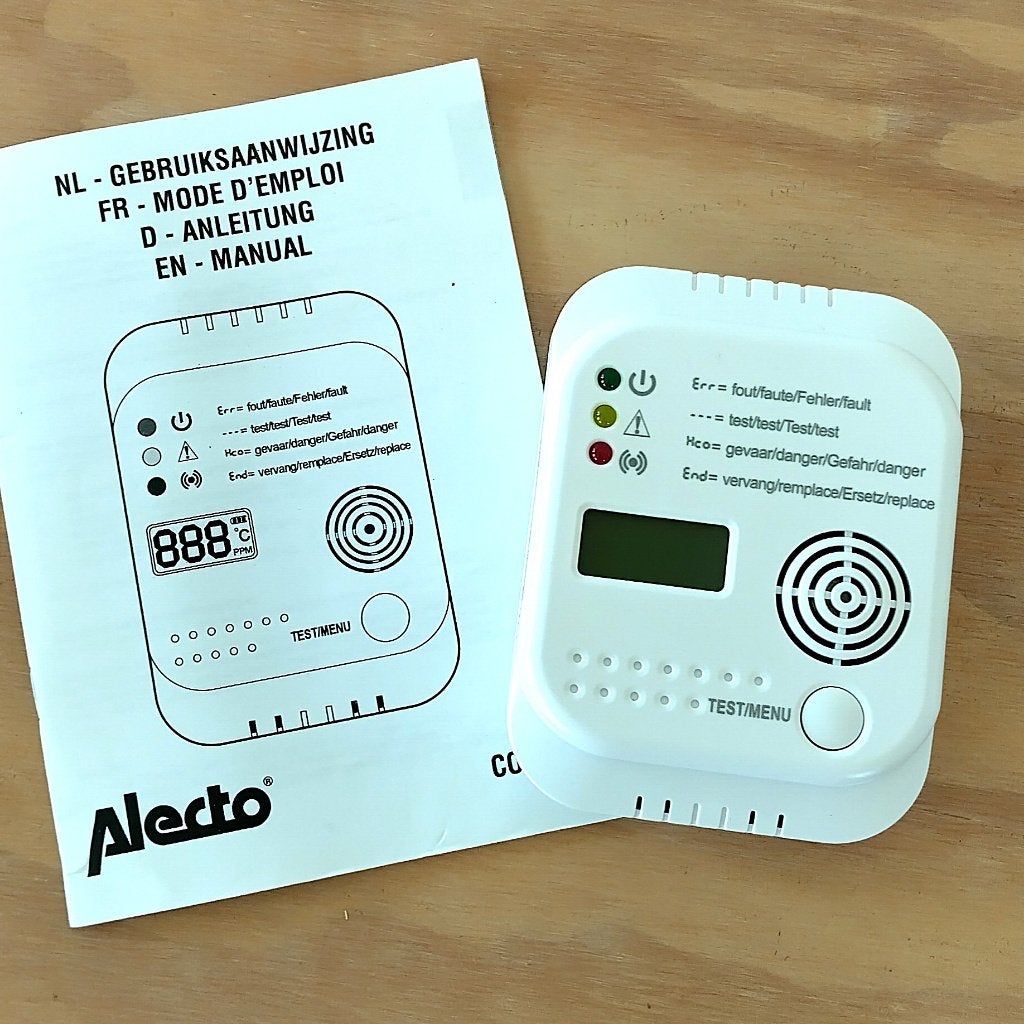 Alecto koolmonoxide alarm, Enlèvement ou Envoi