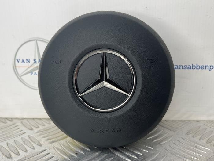 Airbag links (Stuur) van een Mercedes E-Klasse, Gebruikt, -, -, 3 maanden garantie