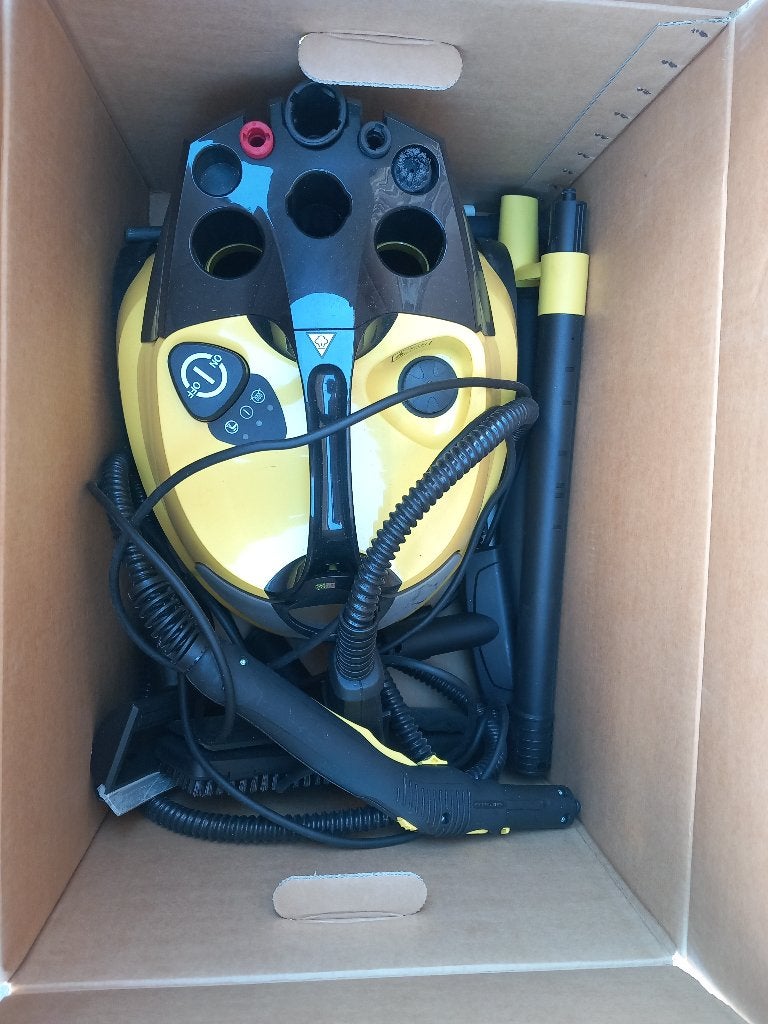 Karcher hogedrukreiniger, Ophalen