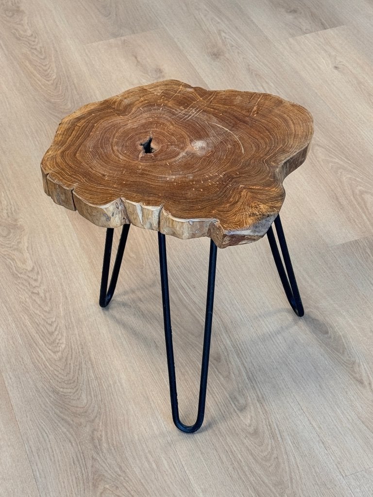 bijzettafel, Minder dan 55 cm, Nieuw, Hout, Ophalen