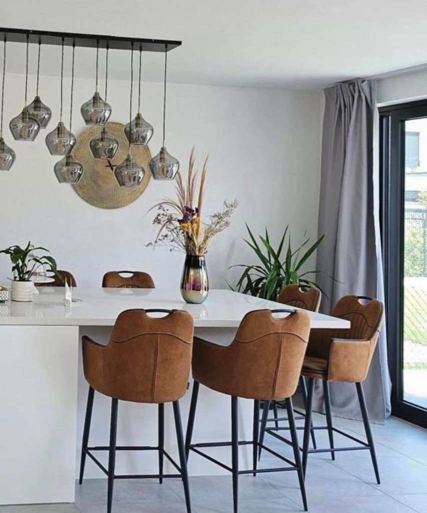 50€/ Barkrukken/ Chaises Hautes, Huis en Inrichting, Ophalen, Zo goed als nieuw, Eenpersoons, Stof