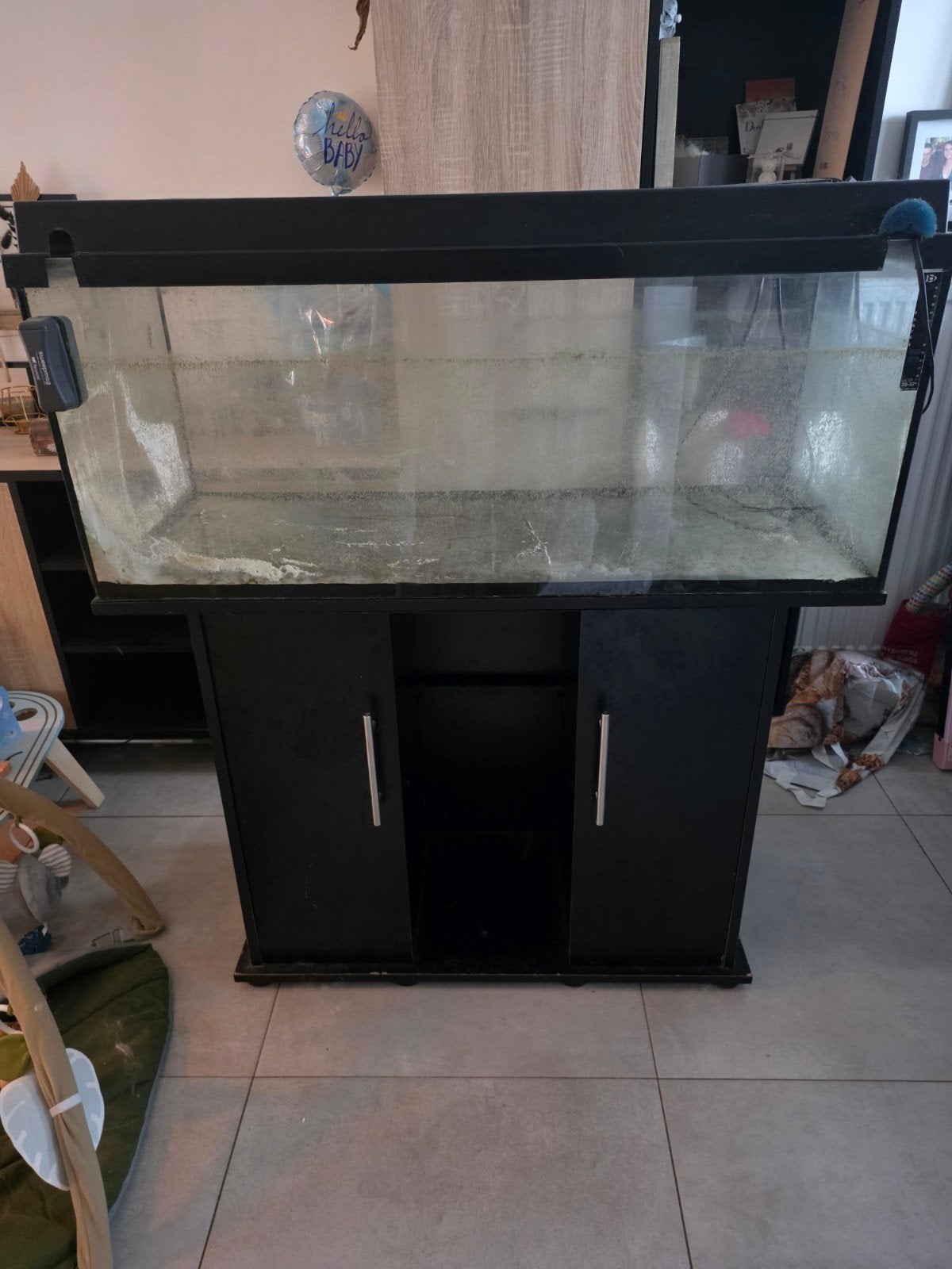aquarium juwel 100x40, Meuble d'aquarium, Enlèvement, Utilisé, Couvercle inclus