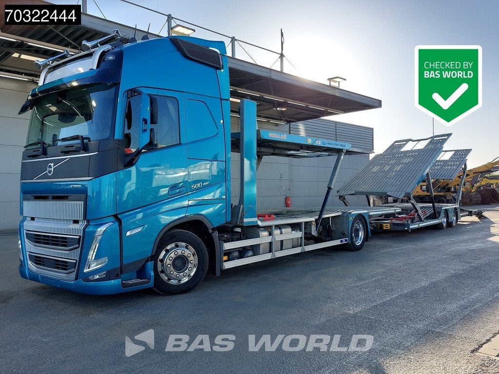 Volvo FH FH 500 4X2 Blyss Modulo 6 Car transporter Winch Ful, Cuir, Achat, Euro 6, Entreprise
