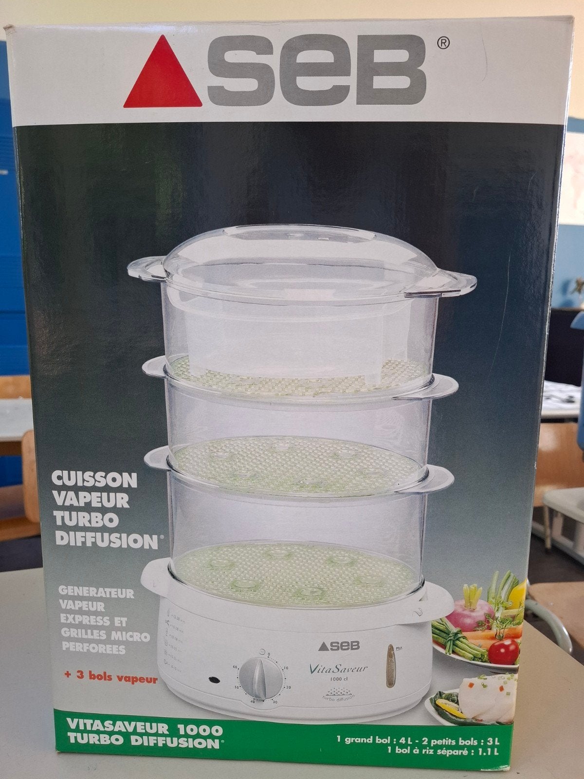 cuiseur vapeur Seb dans sa boîte d'origine., Ophalen