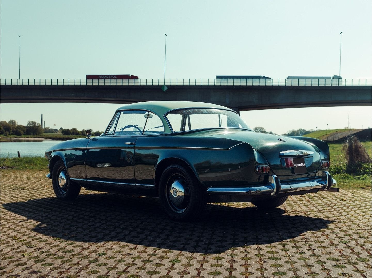 BMW 503 V8 Coupe 1956 Stuurschakeling Zeer originele Belgisc, foto 4