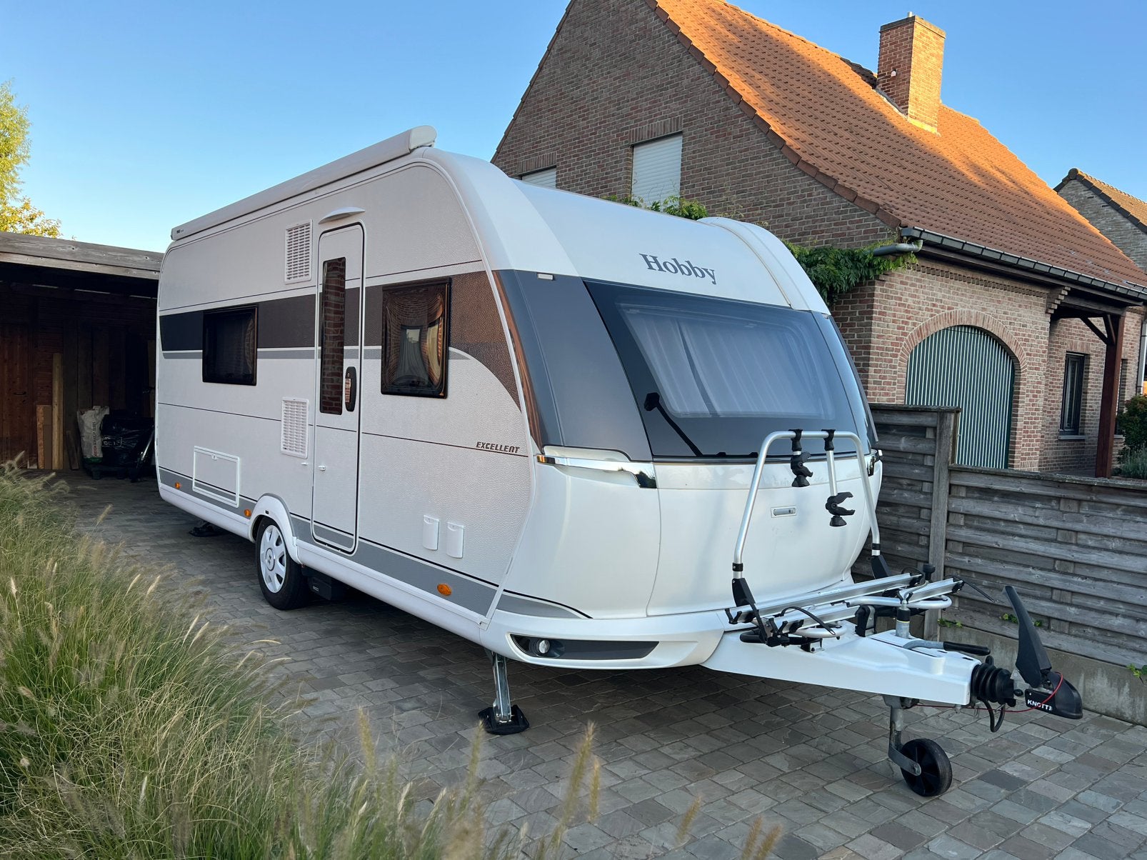 Hobby Caravan ‘Excellent 495 WFB’, Grand lit, Jusqu'à 4, Hobby, Particulier