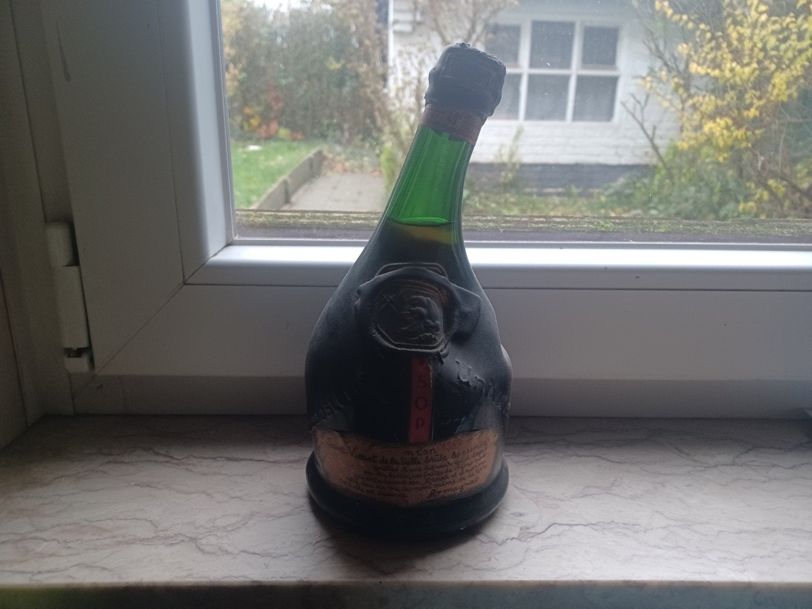 Armagnac Saint-Vivant de la Salle VSOP, ancienne bouteille a, Collections, Enlèvement