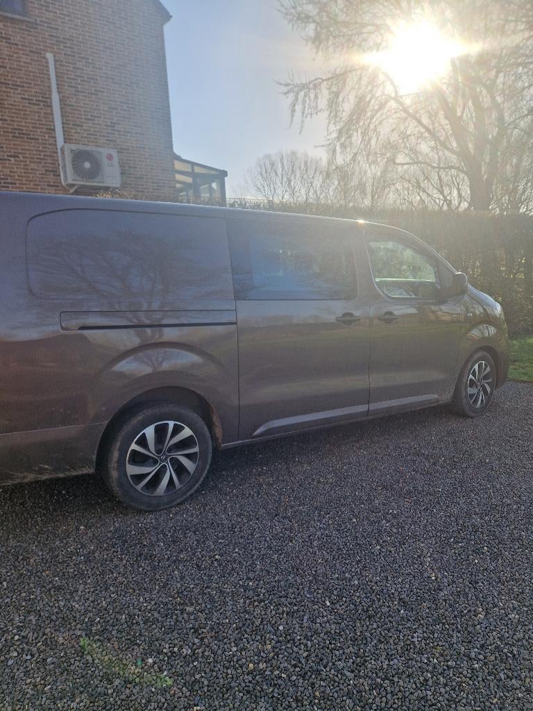 Camionet 6 zits te koop, Auto's, Bruin, Leder en Stof, Diesel, Particulier