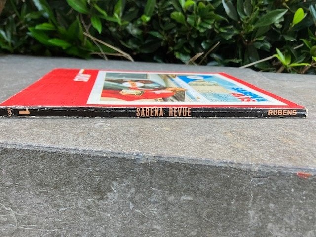 Boek Sabena Revue N1 1977 - Rubens., Collections, Souvenirs Sabena, Enlèvement ou Envoi, Utilisé