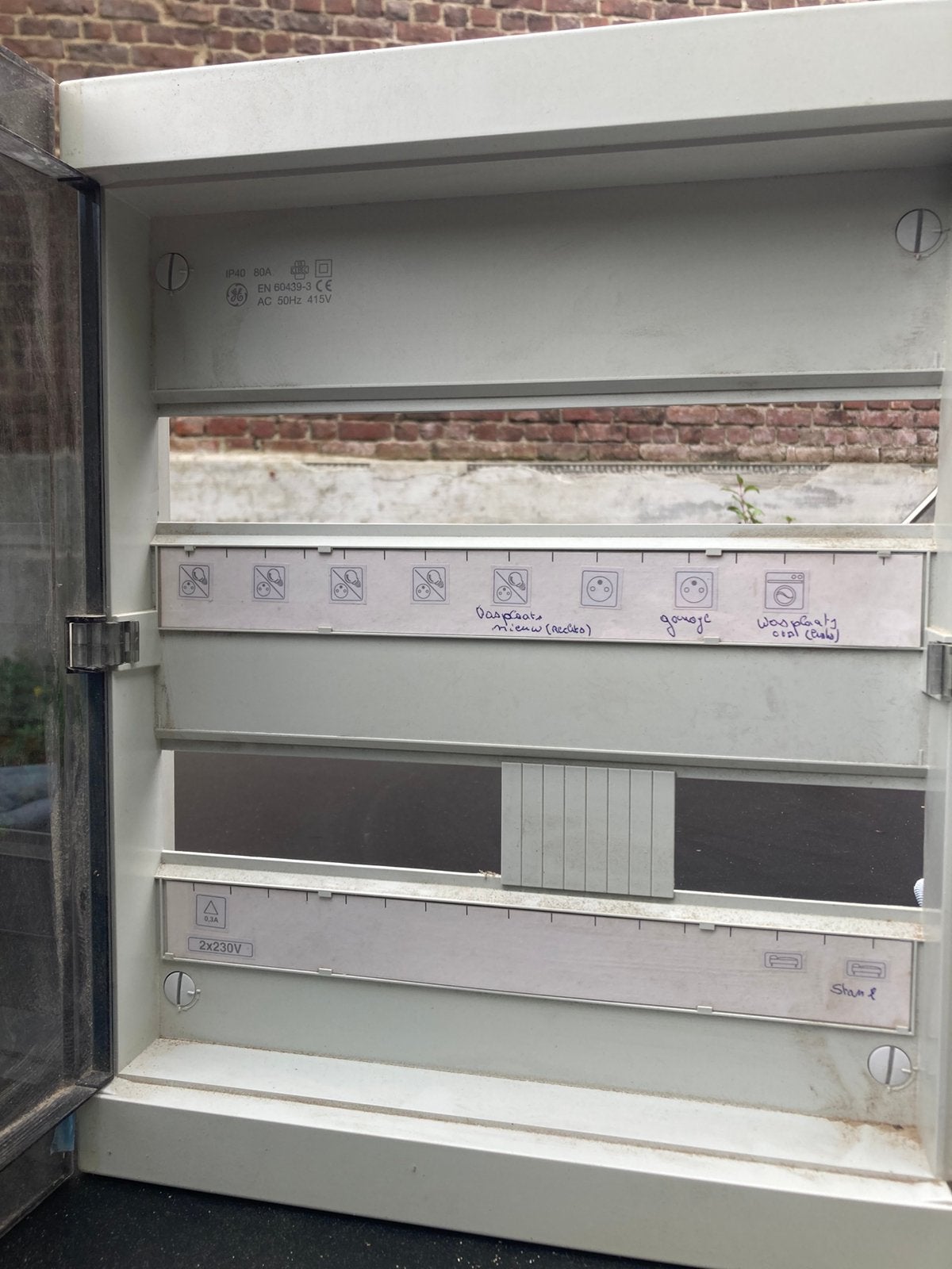Elektriciteitskast, Doe-het-zelf en Bouw, Elektriciteit en Kabels, Ophalen, Zo goed als nieuw