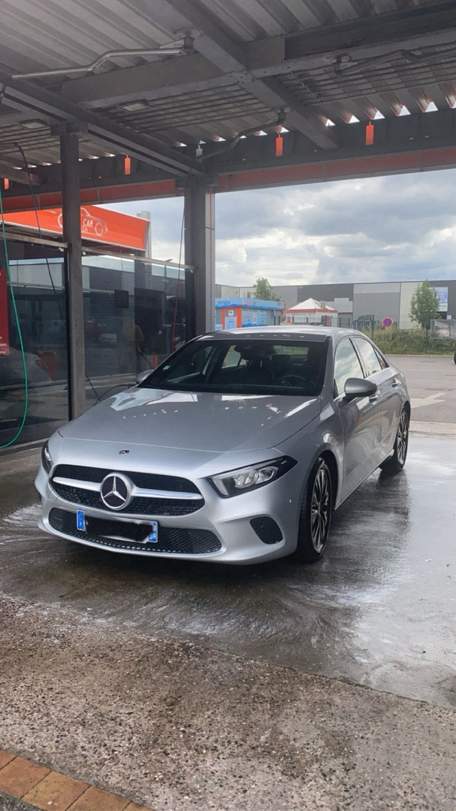 MERCEDES CLASSE A BERLINE, Autos, Mercedes-Benz, Particulier, Classe A, ABS, Électrique, Berline, 4 portes, Automatique, Gris