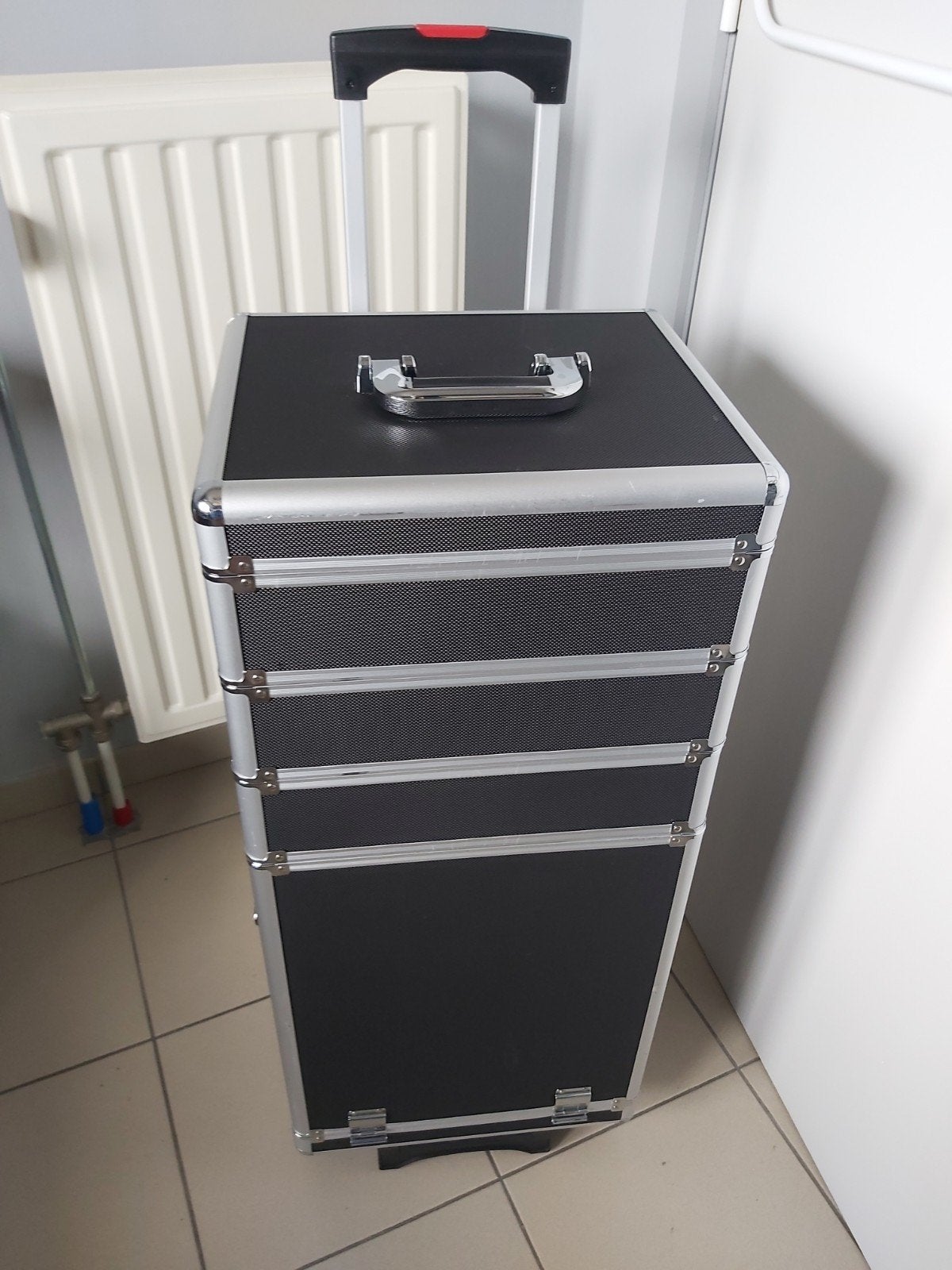 Nagelkoffer  cady zwart, Handtassen en Accessoires, Ophalen