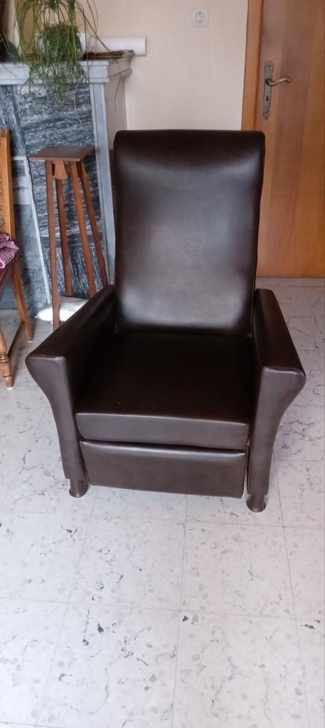 Zetel in skai, 75 à 100 cm, Synthétique, Enlèvement, Utilisé