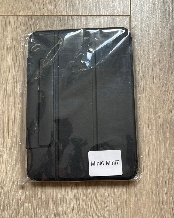 Nieuwe Magnetische Smart Case voor iPad Mini 6 Mini 7 zwart, Ophalen of Verzenden, Nieuw