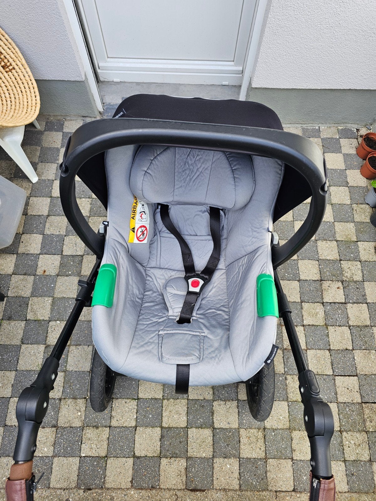 Poussette 3 en 1 kinderkraft, Poussette