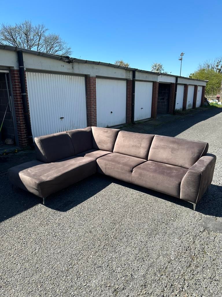 Canapé d'angle – Très bon état, Maison & Meubles, Fauteuils, Comme neuf, Synthétique, 125 cm ou plus, 75 à 100 cm, Enlèvement