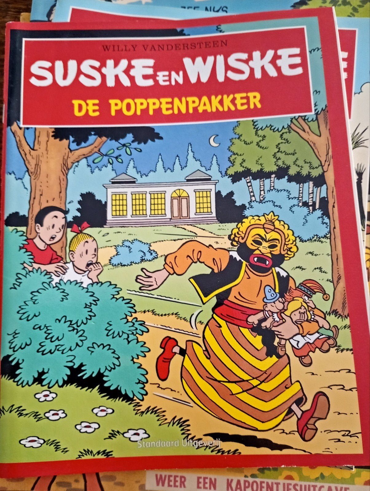 6 Suske en Wiske albums, Enlèvement