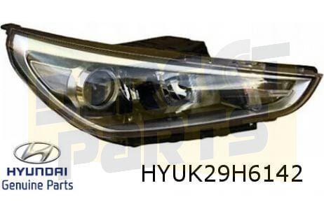 Hyundai i30 (4/17-) koplamp R (halogeen/ statisch bochtlicht, -, Verzenden, -, Nieuw