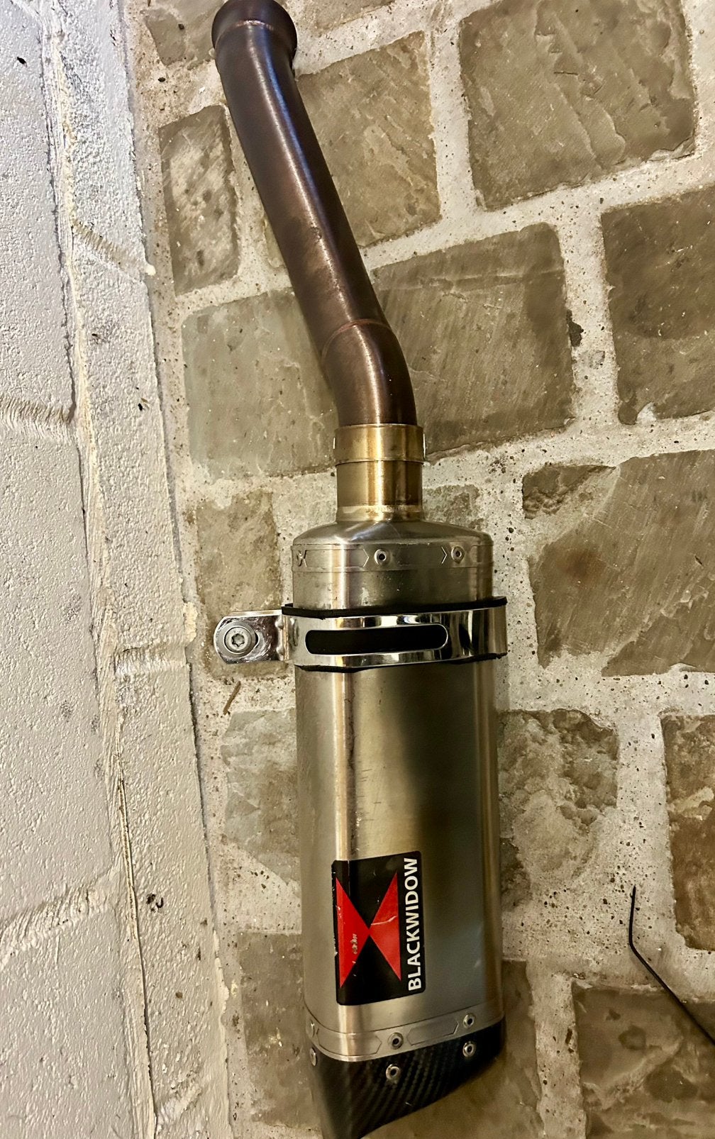 Black widow exhaust ktm 790/890 adv Norden 901, Ophalen