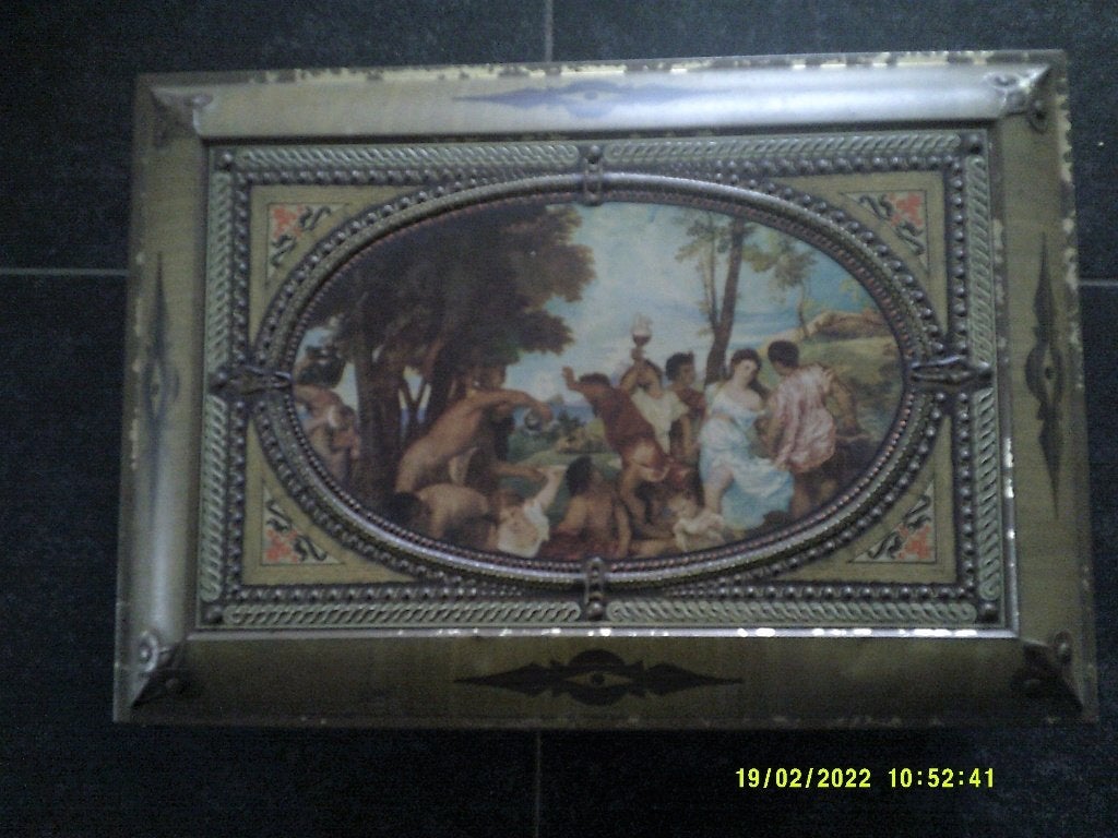 Vintage blik, Ophalen of Verzenden, Gebruikt, Overige, Overige merken