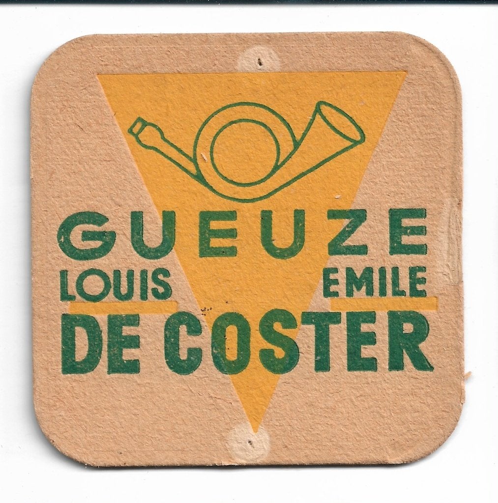 sous-bock Gueuze Louis & Emile De Coster, Enlèvement ou Envoi, Comme neuf, Sous-bock