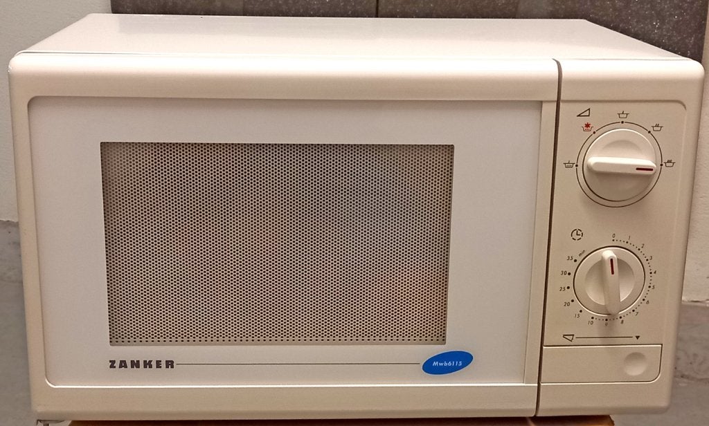 MICROGOLFOVEN ZANKER, Electroménager, Micro-ondes, Enlèvement, Utilisé, 45 à 60 cm, Micro-ondes