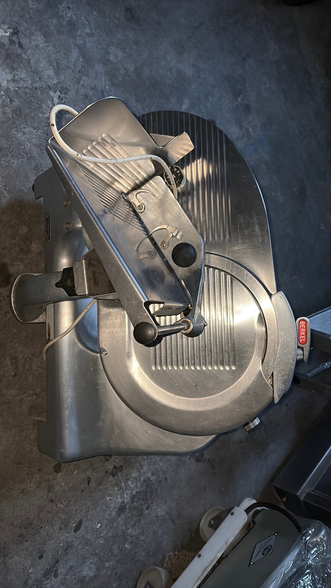 Professionele Berkel 808 Vleessnijmachine / Snijmachine, Ophalen, Zo goed als nieuw