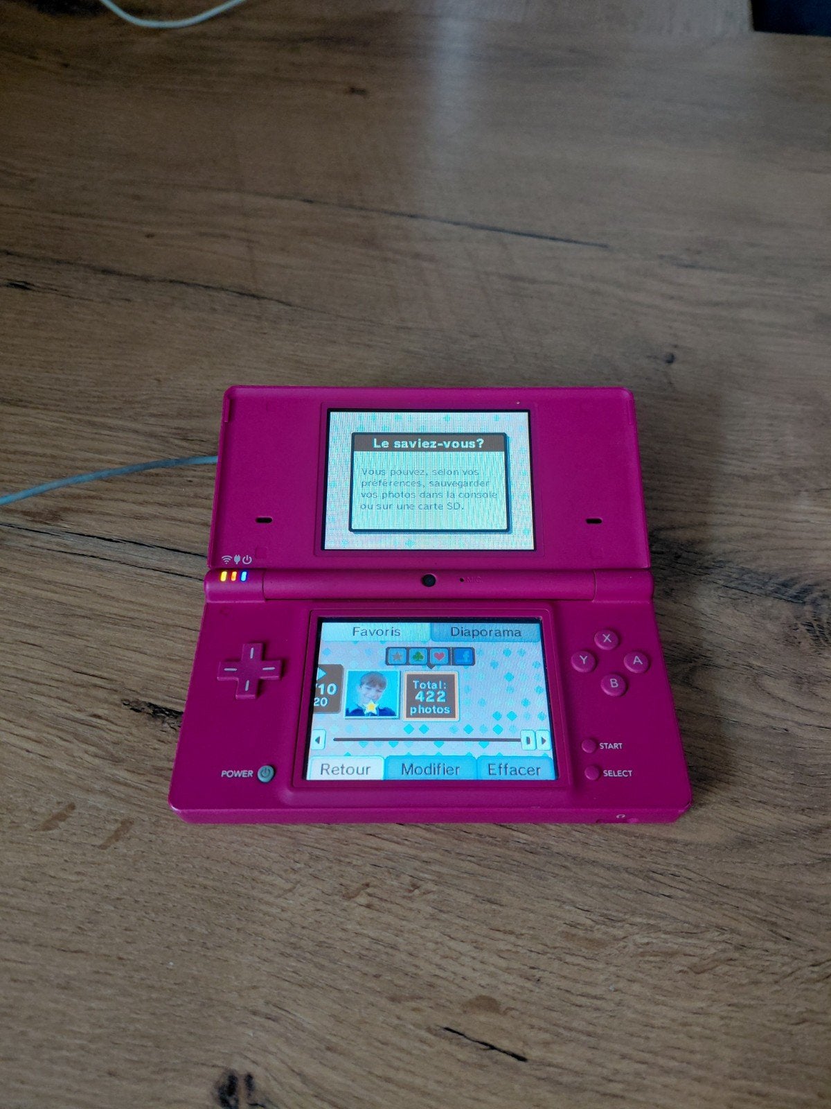 nitendo DS, Enlèvement ou Envoi, Utilisé, Rose