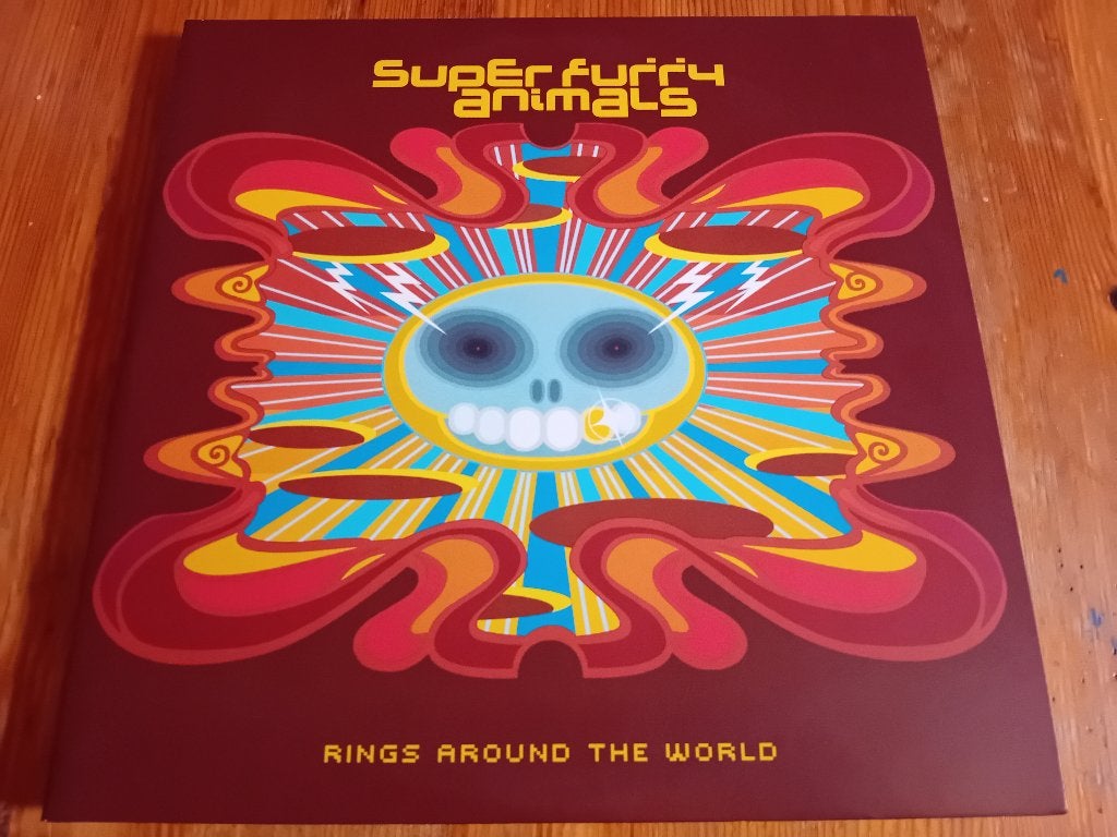 LP Super Furry Animals “Rings Around The World”, CD & DVD, Vinyles | Rock, Alternatif, 12 pouces, Enlèvement ou Envoi, Comme neuf