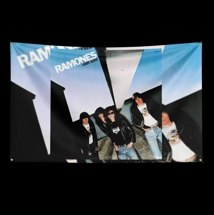 Grote vlaggen The Ramones (150x90cm), Ophalen of Verzenden, Nieuw