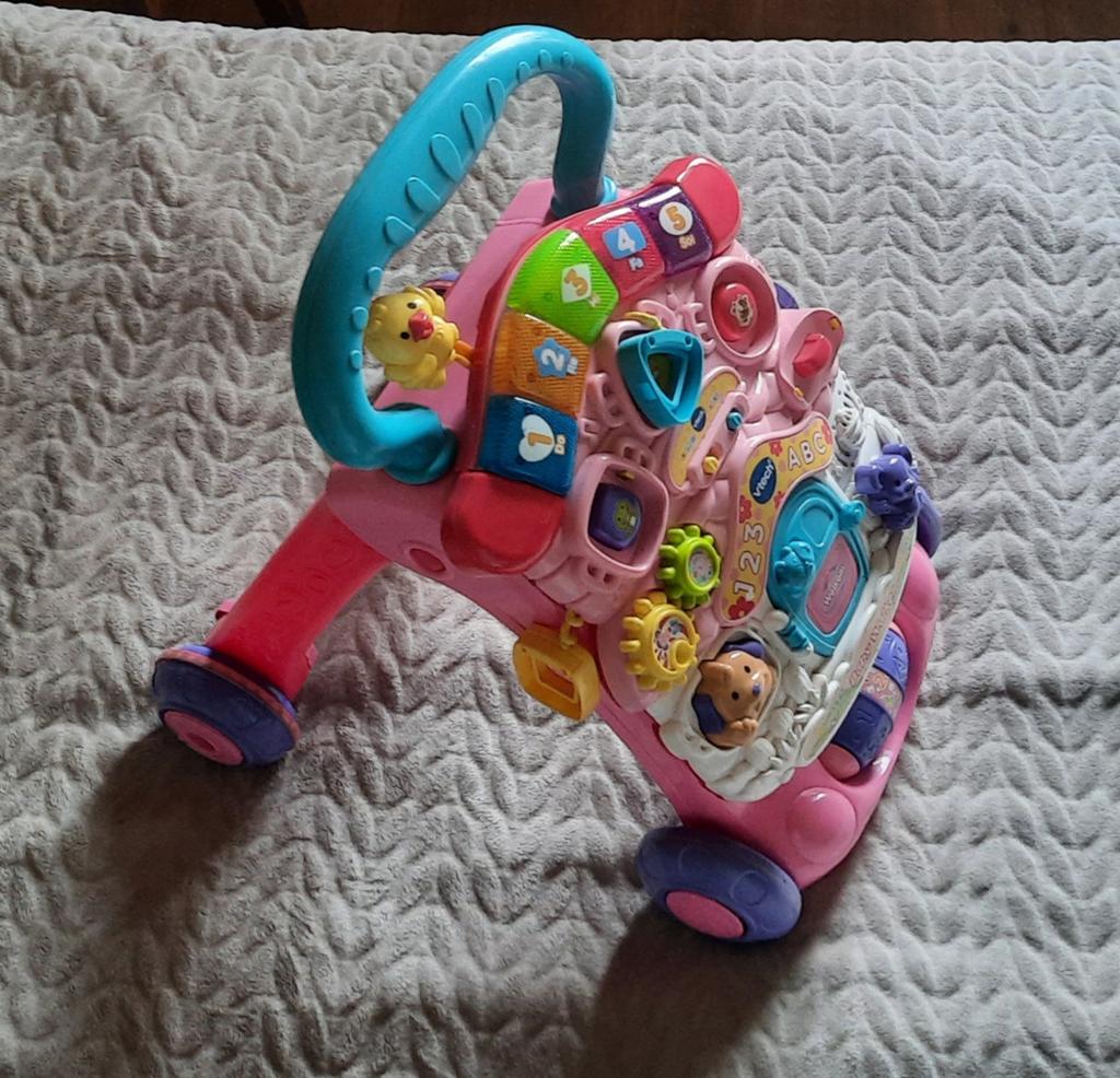 Déambulateur/chariot pour bébés 2 en 1 Vtech, Enlèvement ou Envoi, Comme neuf, 6 mois à 2 ans