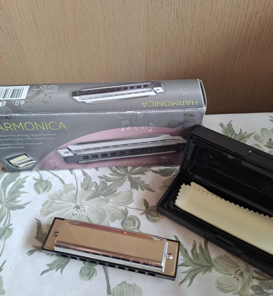 Mondharmonica, Ophalen