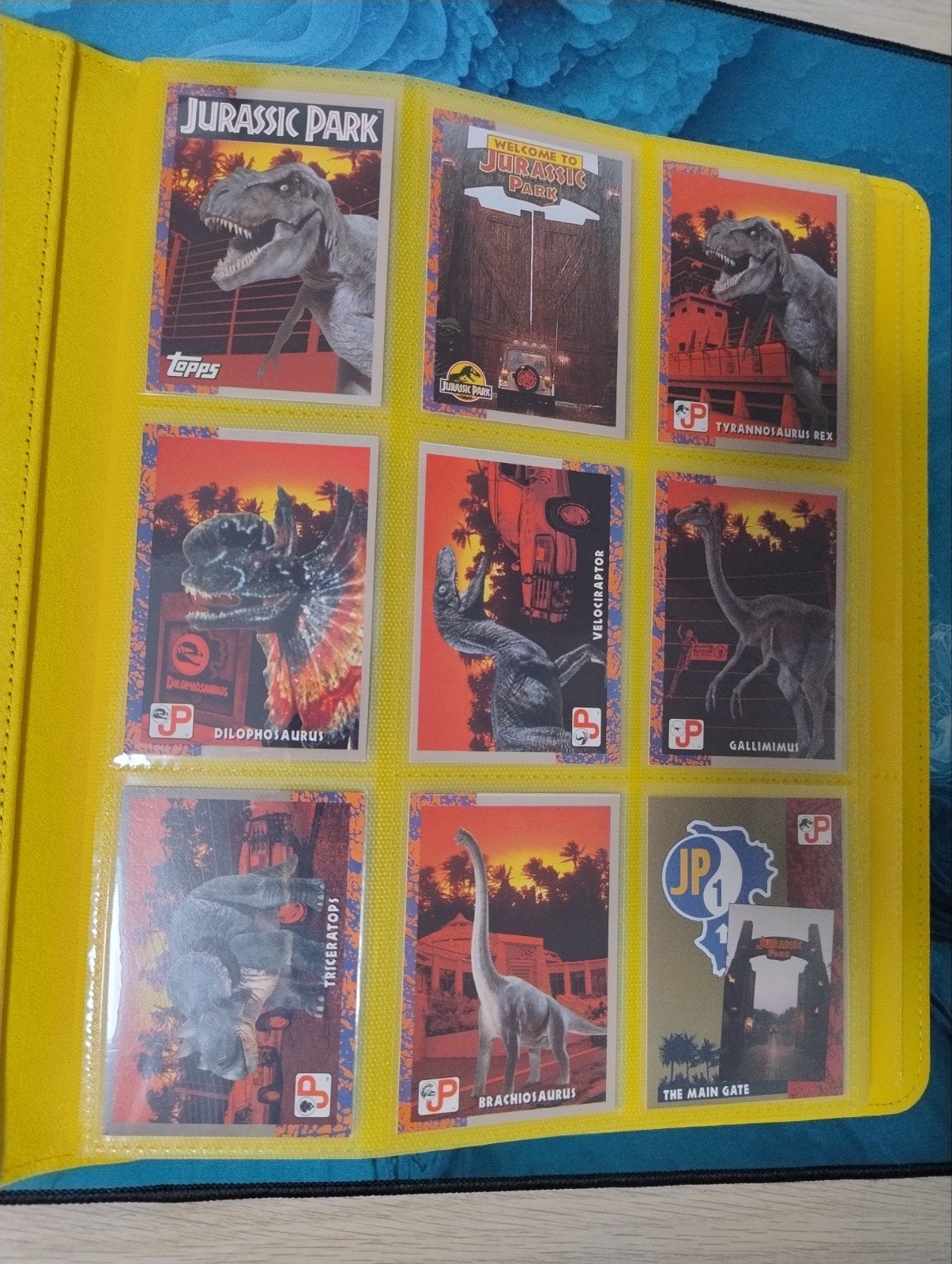 1993 Topps Jurassic Park TCG Full USA Base Set, Ophalen