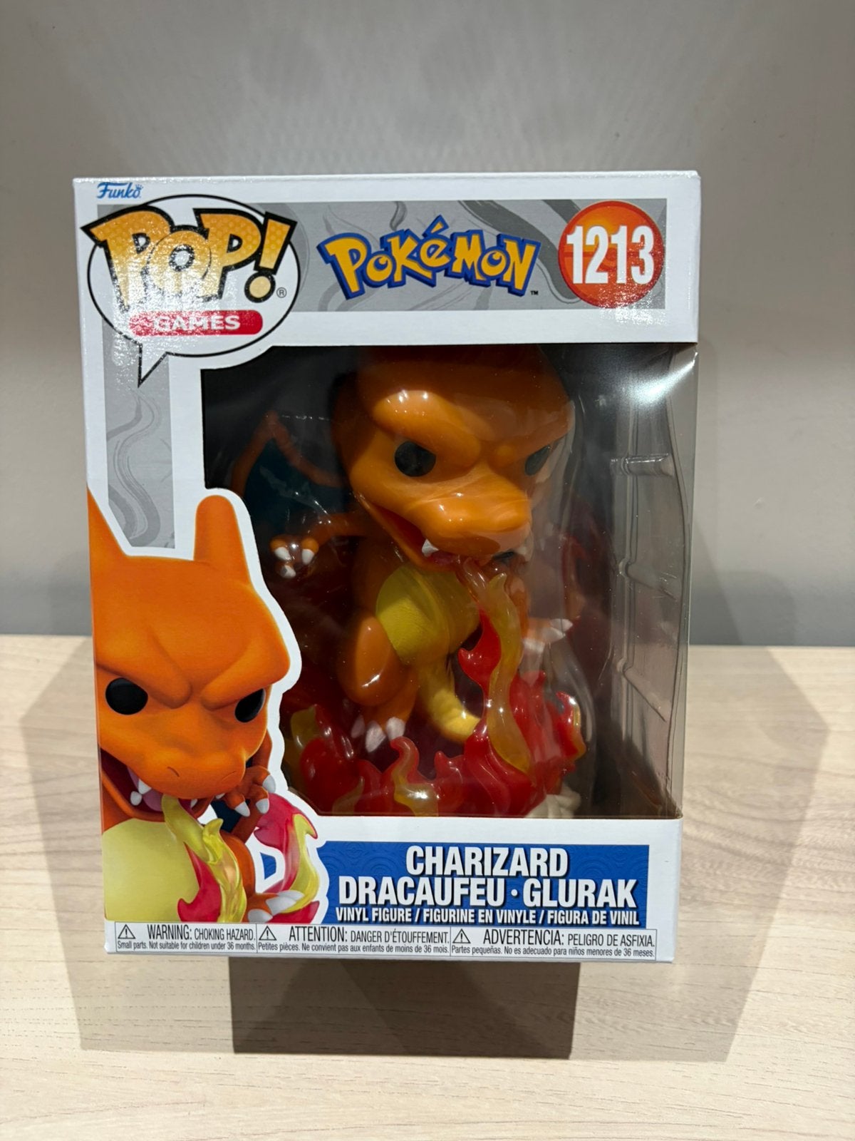 Funko Pop! Pokémon Charizard #1213 Fire Attack Vinyl Figure, Verzamelen, Ophalen of Verzenden, Zo goed als nieuw
